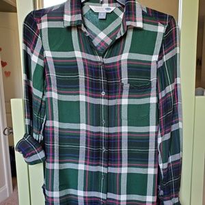 Old navy the Classic shirt. Plaid